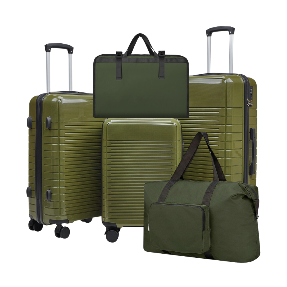 Foldable Rolling Luggage Bag - مجموعة حقائب سفر مكونة من 5