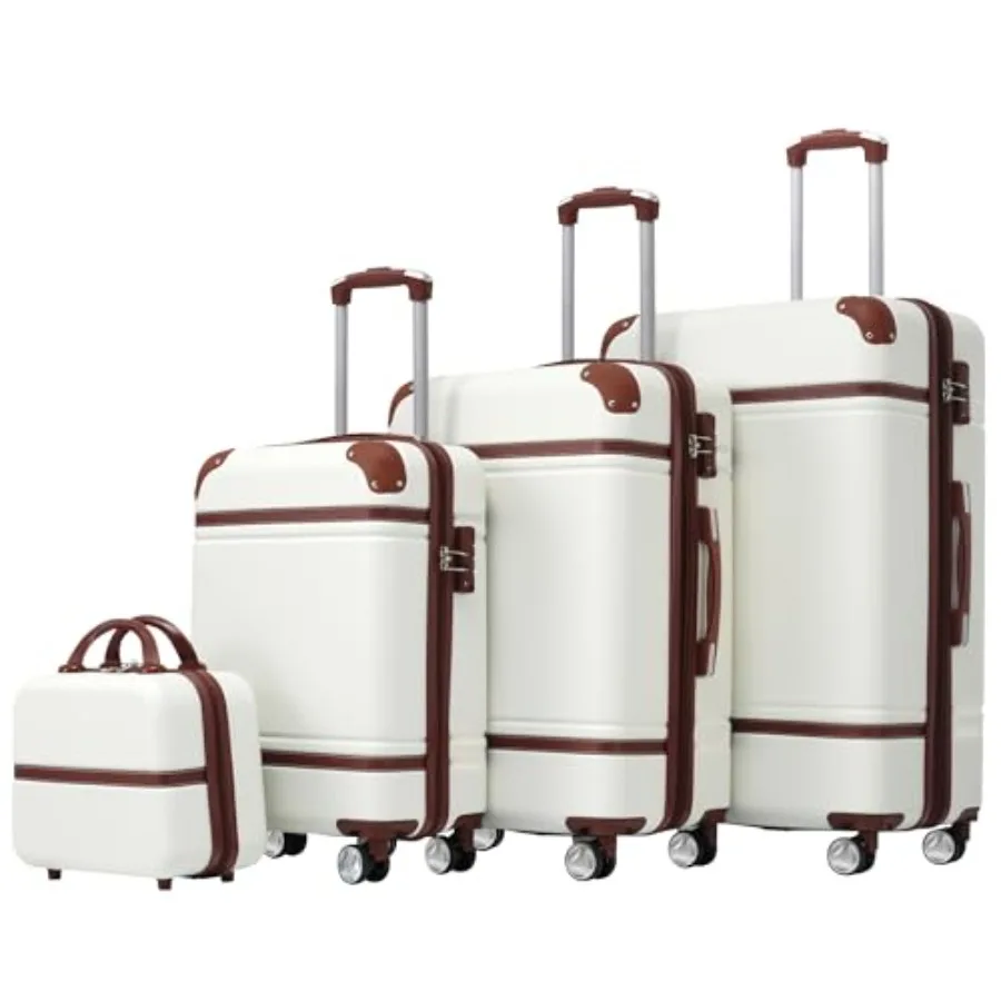 Expandable Hard Shell Luggage Set - مجموعات حقائب السفر: مصنوعة من مادة