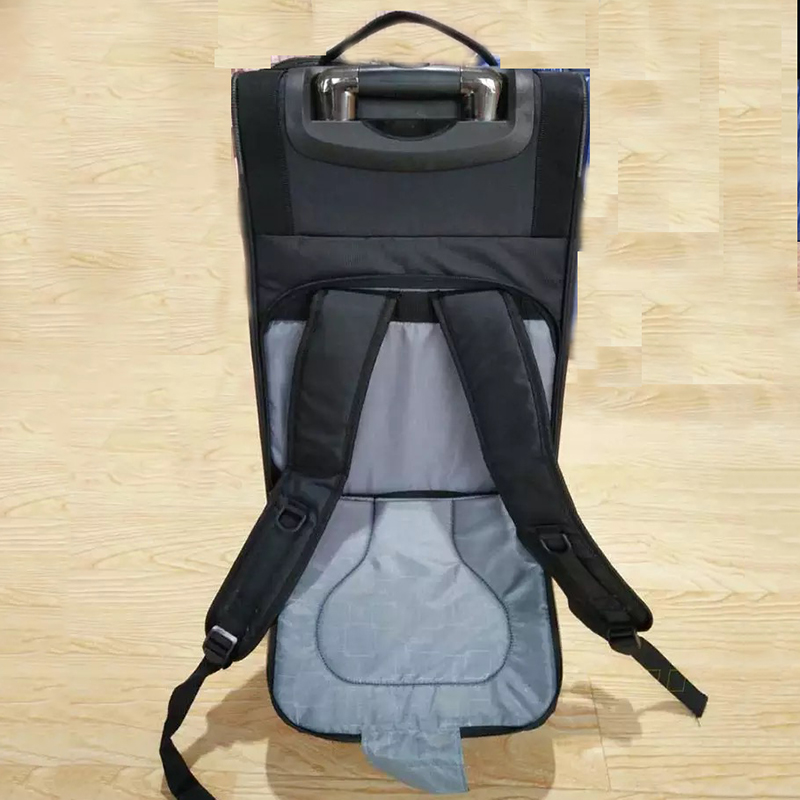 حقيبة سفر كبيرة السعة مقاس 27- - مراجعة Foldable Rolling Luggage Bag وسعره