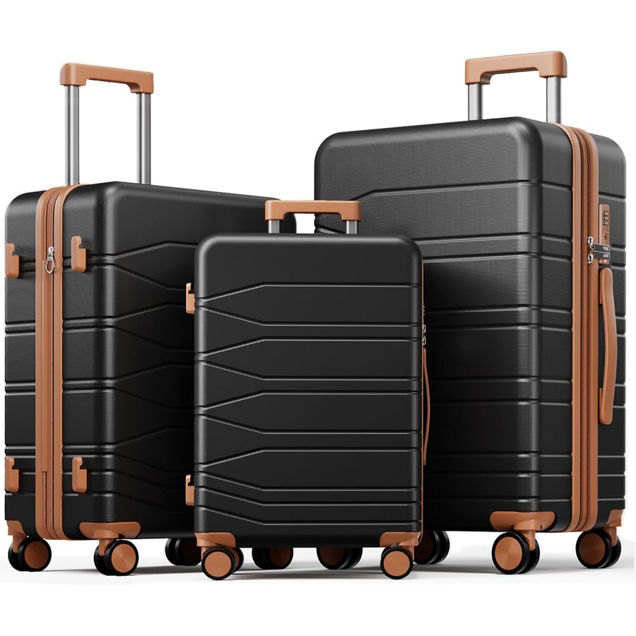 مجموعة حقائب سفر قابلة للتوسيع - مراجعة Expandable Hard Shell Luggage Set وسعره