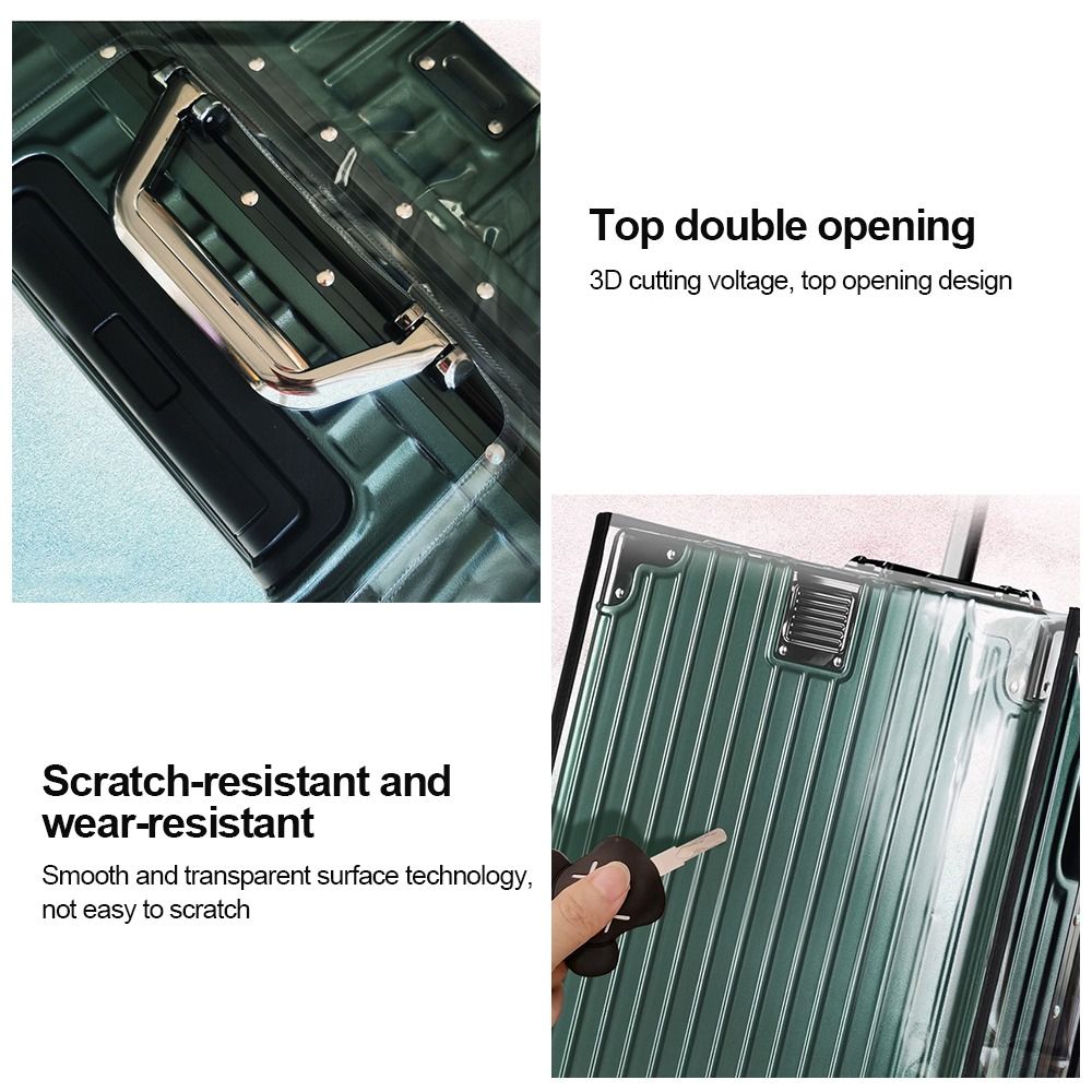 غطاء حماية للأمتعة شفاف بالكام - مراجعة Luggage Protective Cover Transparent وسعره
