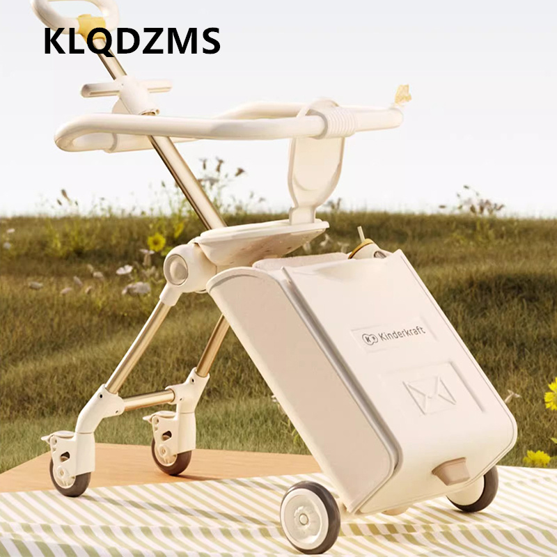 KLQDZMS ABS + PC حقيبة الأطفال - مراجعة Spinner Wheel Rolling Suitcase 20 Inch وسعره