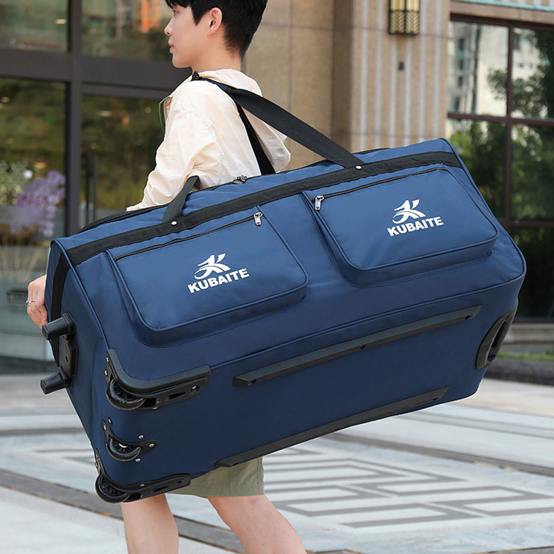 حقيبة أمتعة كبيرة الحجم للعمل  - مراجعة Foldable Rolling Luggage Bag وسعره