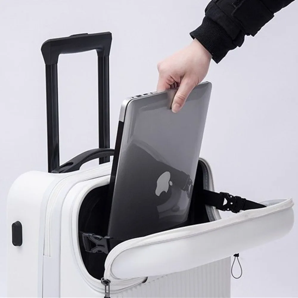 الجبهة المفتوحة غطاء حقيبة ترو - مراجعة Front Opening Laptop Luggage 24 Inch وسعره