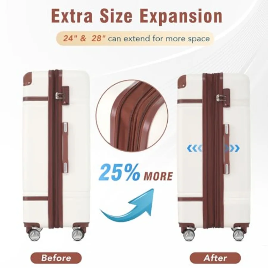 مجموعات حقائب السفر: مصنوعة من - مراجعة Expandable Hard Shell Luggage Set وسعره