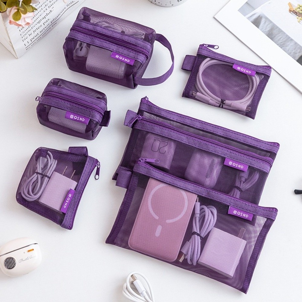 حقيبة تخزين شفافة من النايلون  - مراجعة Cosmetic Bags وسعره